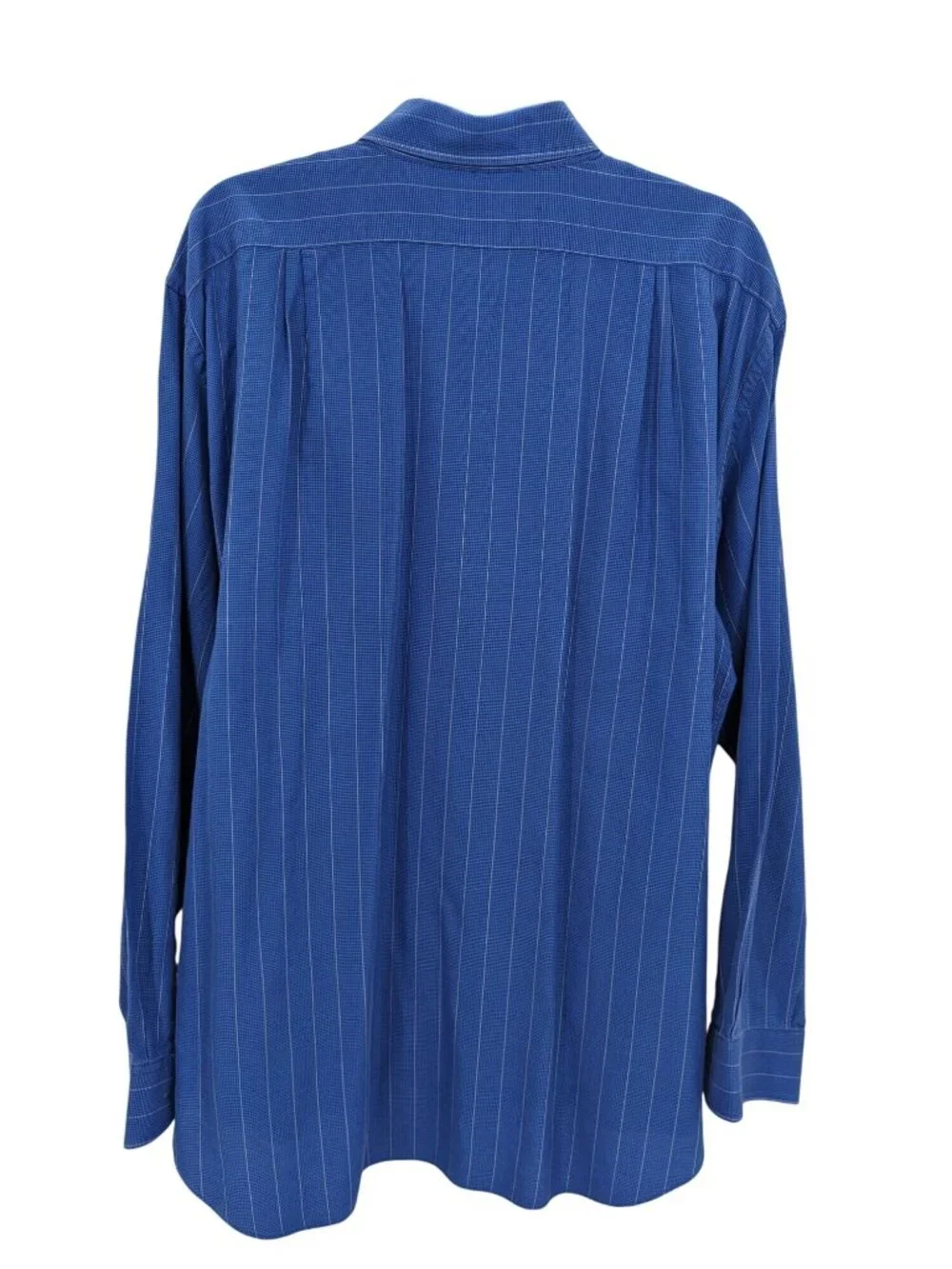 Truzzi Milano Pinstripe Dress Shirt Button‎ Up Old Money Italy Long Sleeve 16/48